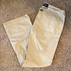 Bootcut khakis